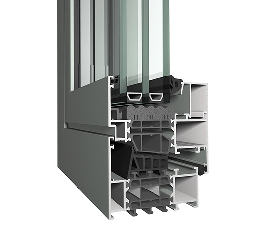 Reynaers aluminium window profile detail
